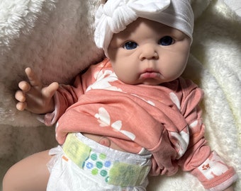 READY 2 SHIP! Full Body Silicone Doll, Newborn size, very life like