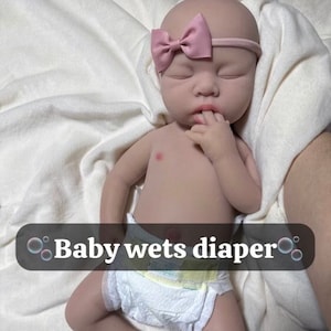 Ships same day! Full silicone life like baby