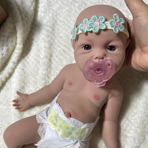 Ships same day! Full silicone life like baby