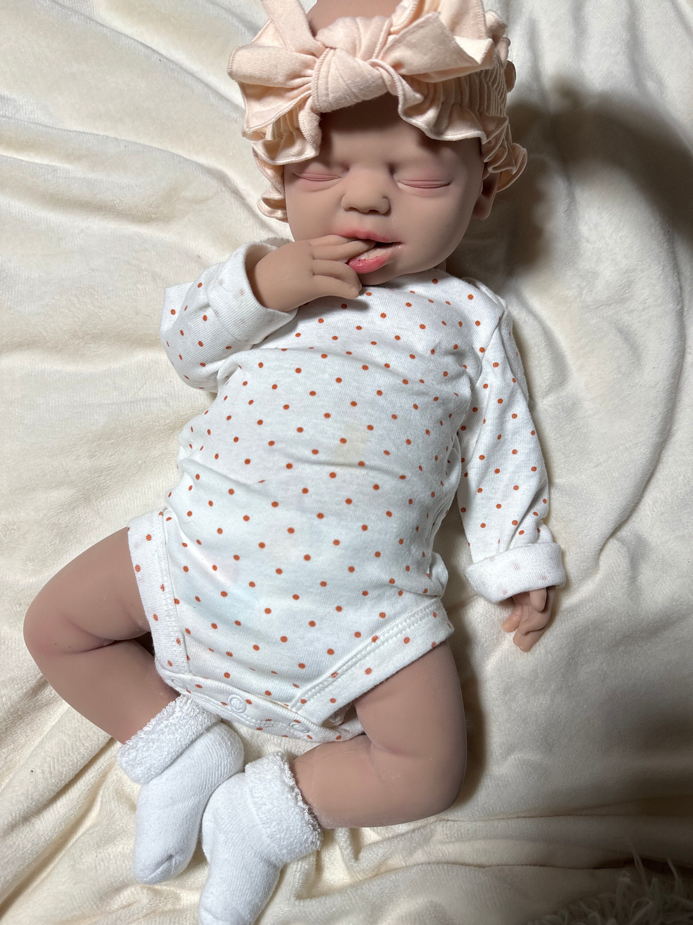 Miaio 7'' Mini Full Body Silicone Baby Reborn Doll Realistic Stress Relief  Handmade Miniature Babies 