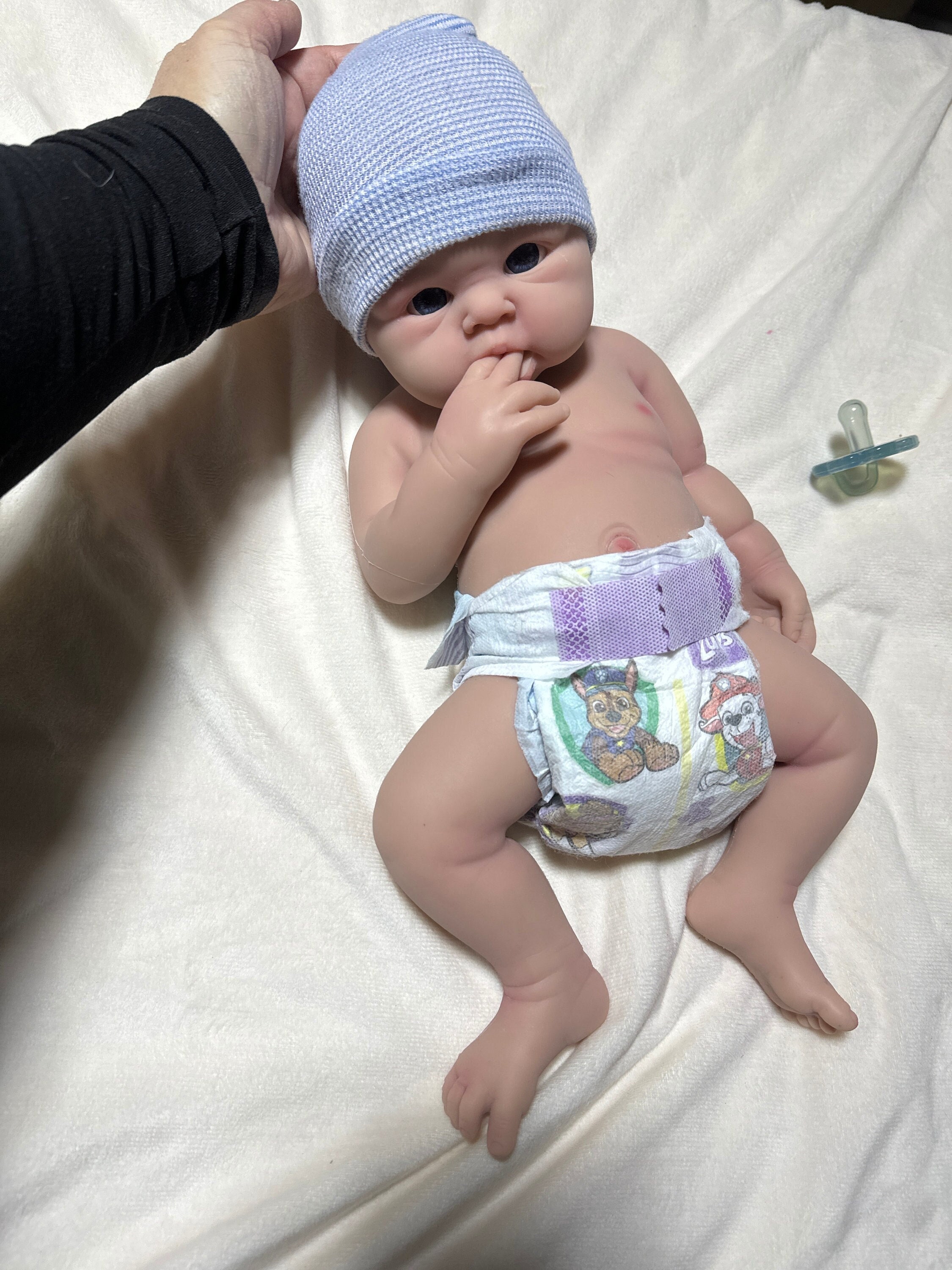 Ships same day! Full silicone life like baby
