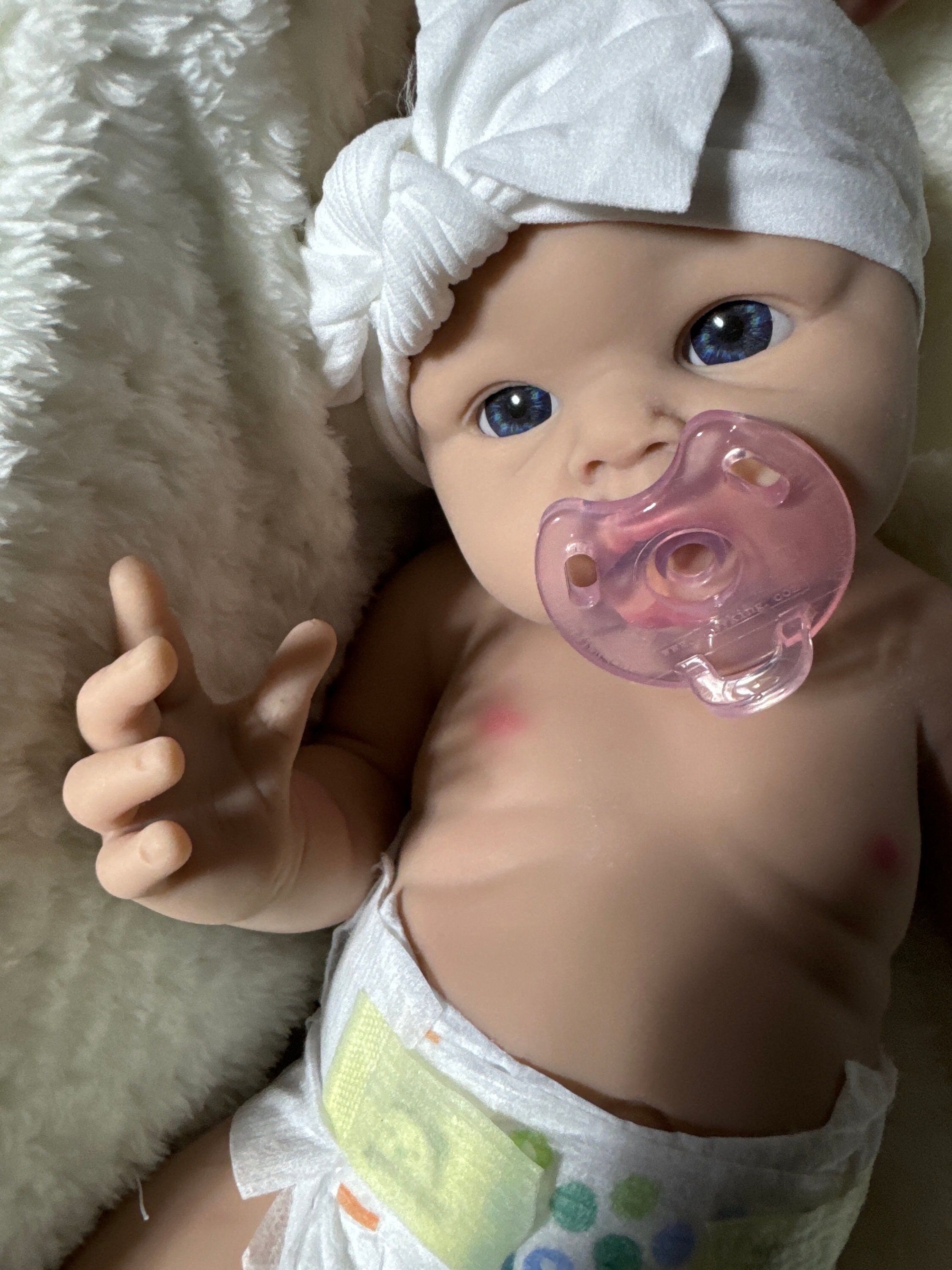 Volles Silikonleben wie Baby