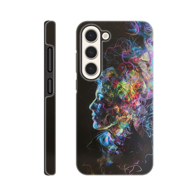 Tough Case Smoky Paint Abstract Art Phone Case for iPhone and Samsung image 9