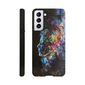 Tough Case Smoky Paint Abstract Art Phone Case for iPhone and Samsung image 5