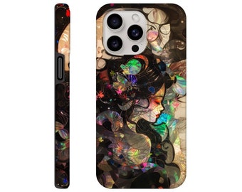 Tough Case - Abstract Stained Glass Art Phone Case for iPhone and Samsung