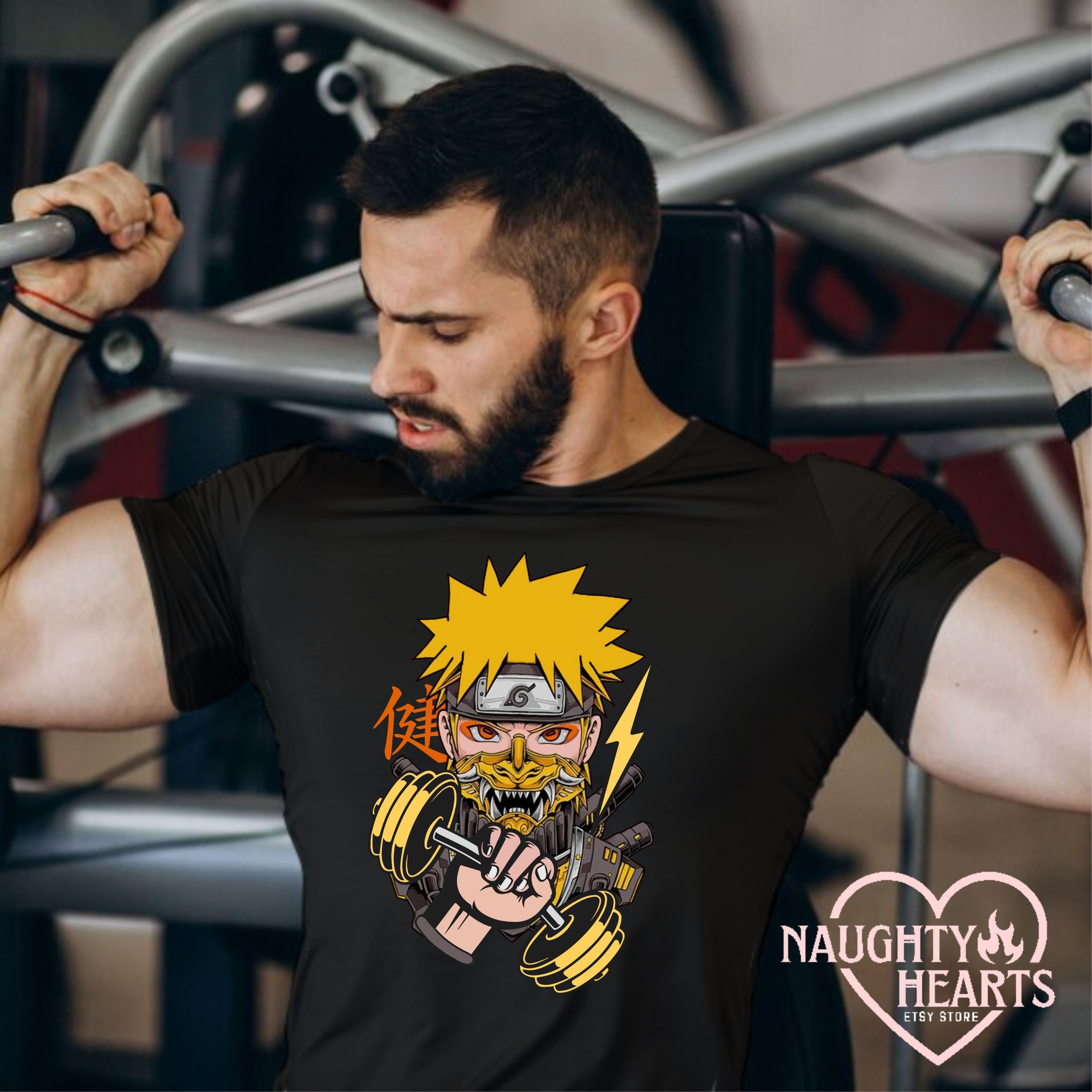 anime workout shirts