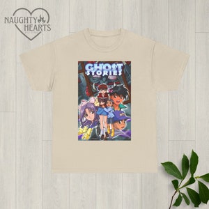 Gakko no Kaidan shirt, Gakkou no Kaidan tee, Ghost stories anime, Classic horror anime, Horror fanatic anime gift image 5