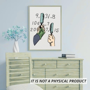 Printable Wall Art Parody Emotional Moment from Anime Series