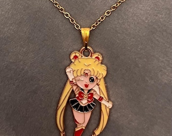 三日月をモチーフにしたセーラームーンネックレス - Etsy 日本