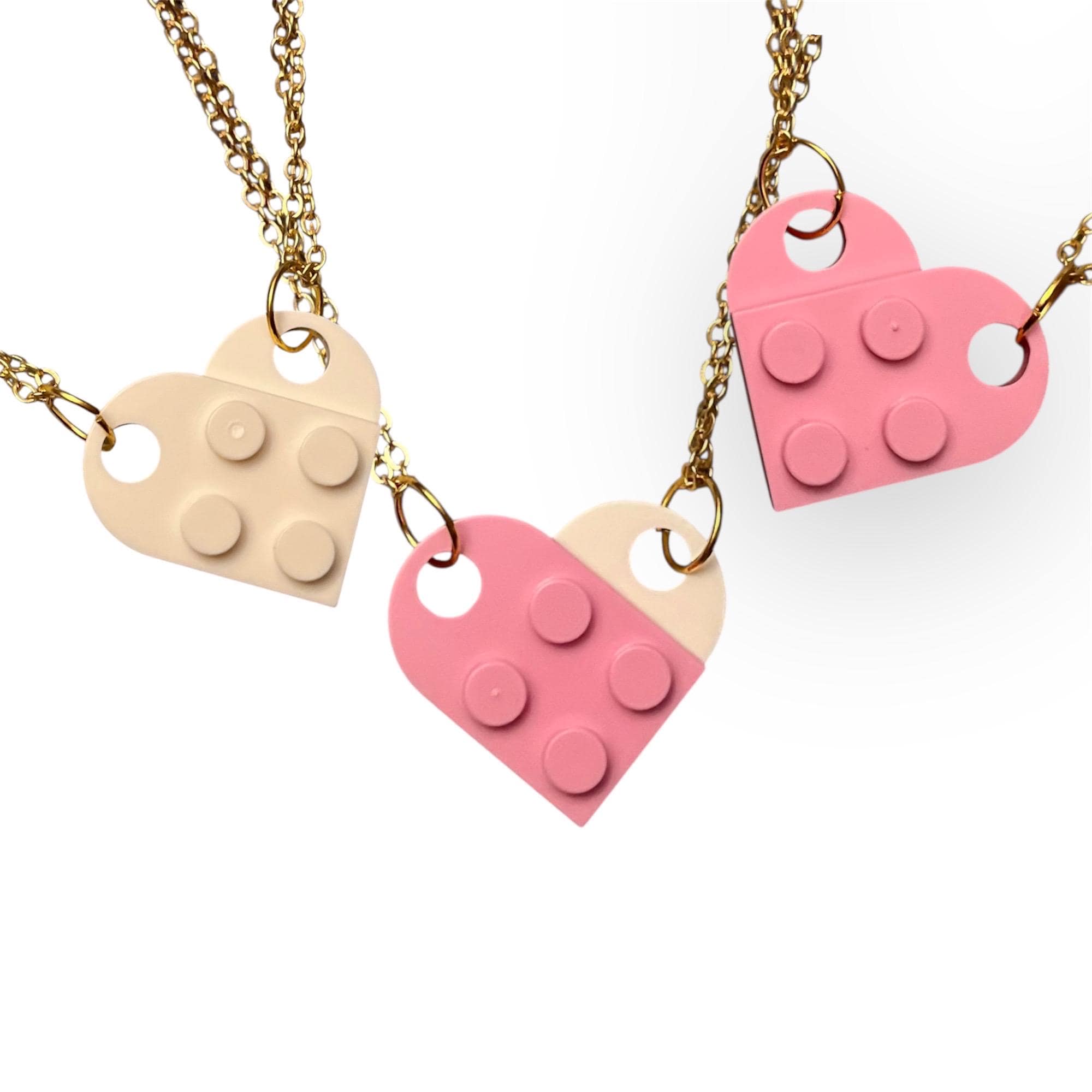 Lego® heart necklace México
