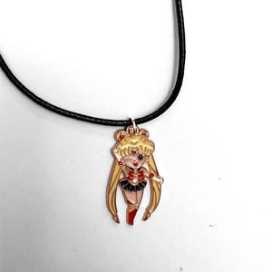 Sailor Moon Necklace Anime Jewelry Gift for Sailor Moon fan Sailor Moon Merchandise Chibi Style Usagi Tsukino
