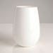 Handmade White Ceramic Hedy Small Vase
