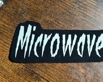 Microwave Vinyl Iron On Patch