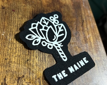 The Maine Vinyl Iron On Patch