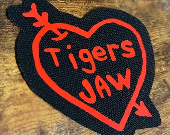 Tigers Jaw Vinil Patch para passar a ferro