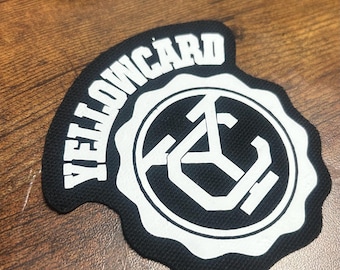 Yellowcard Vinyl Iron On Patch