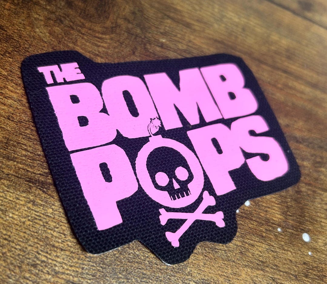Bomp Pop Sticker The Bomb Pops Vinyl Iron on Patch - Etsy