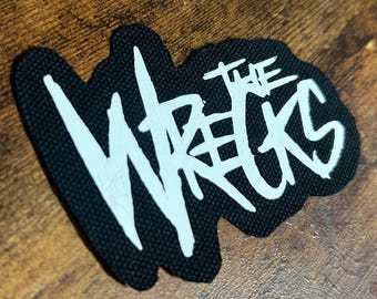 The Wrecks Vinyl Iron On Patch
