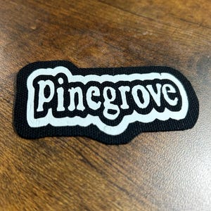 Pinegrove Vinyl Iron On Patch