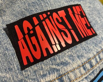 Against Me! Iron On Patch