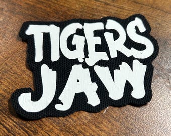 Tigers Jaw Vinil Patch para passar a ferro