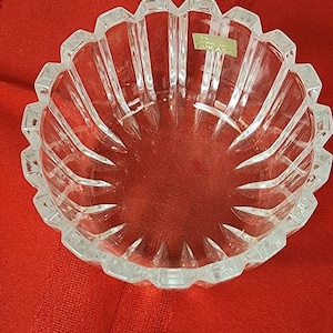 Hoya Mikasa Crystal Decorative bowl from Japan