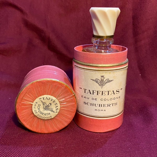 Taffetas Schuberth (1950) Eau de Cologne, collectible perfume, rare