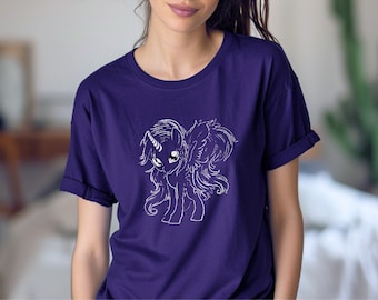 Unicorn Shirt, Pony Shirt, Pegasus Shirt, Skeleton Shirt, Witchcore, Goblincore, Cottagecore, Whimsicore
