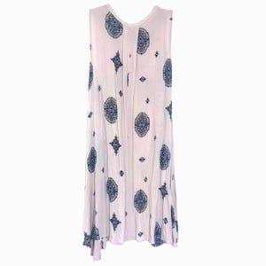 Vestido túnica Free People Tree Swing, top sin mangas, minivestido con bolsillos, talla XS imagen 2