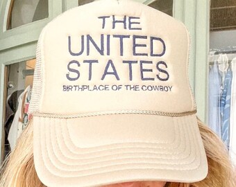 Sombrero de camionero-El vaquero de los Estados Unidos