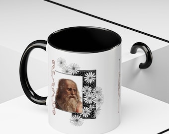 Platon Découvrez-en plus en une heure de jeu Mug citation | Tasse à café philosophique | Tasses décoratives de 11 oz et 15 oz pour penseurs et philosophes