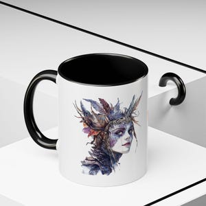 Shakespeare Hell Is Empty citatmugg | Kaffekopp med gotisk litteratur | 280 g, 440 g accentmuggar för mörk humor och litterära fans