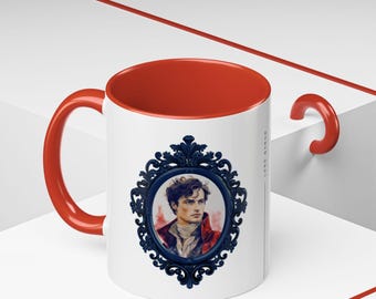 Lord Byron Reasoning Quote Coffee Mug | Thought-Provoking Accent Mug (11, 15oz) | Perfect Gift for Literary Fans