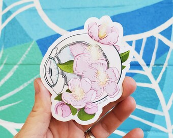 Eye/Apple Blossom Sticker