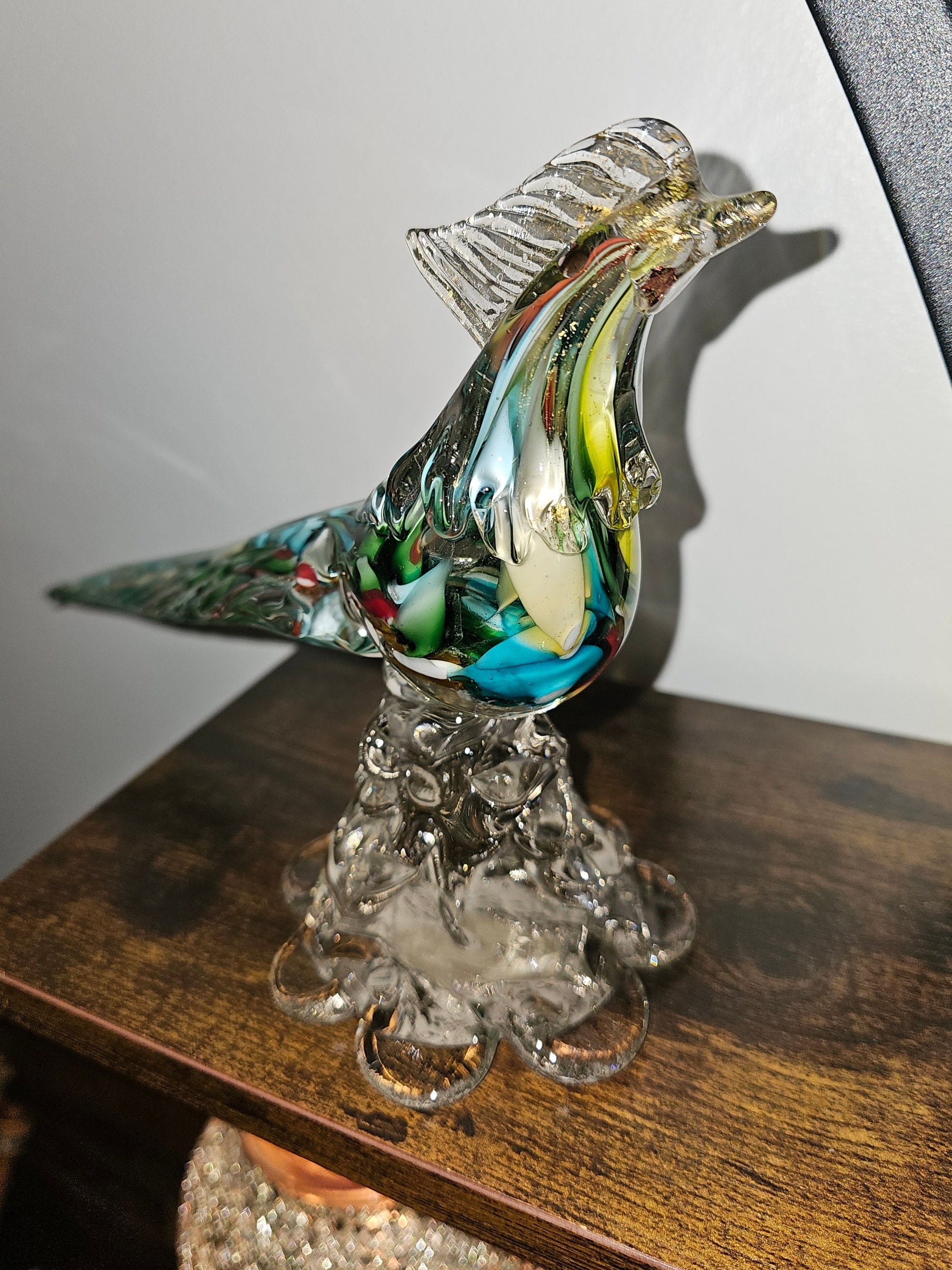 Murano Glass Pheasant - Etsy