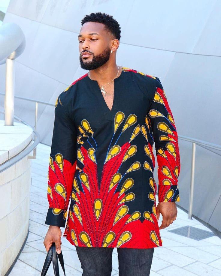 Ankara Men Outfit Etsy