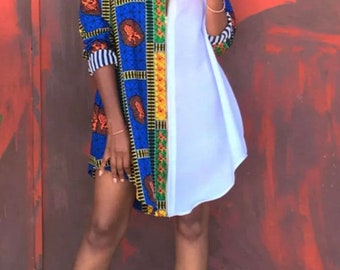 African print dress, Ankara flared mermaid gown, African prom dress, Ankara gown, African ball gown African clothing, Ankara Wedding dress