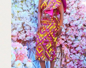 African print dress, Ankara flared mermaid gown, African prom dress, Ankara gown, African ball gown African clothing, Ankara Wedding dress