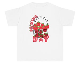 Kinder T-Shirt, Erdbeeren, Sommer-T-Shirt