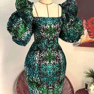 African Print  Dress, Infinity Dress, African Dresses, Ankara Dress, African clothing for Women, African Clothing, African print