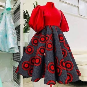 African Print  Dress, Infinity Dress, African Dresses, Ankara Dress, African clothing for Women, African Clothing, African print