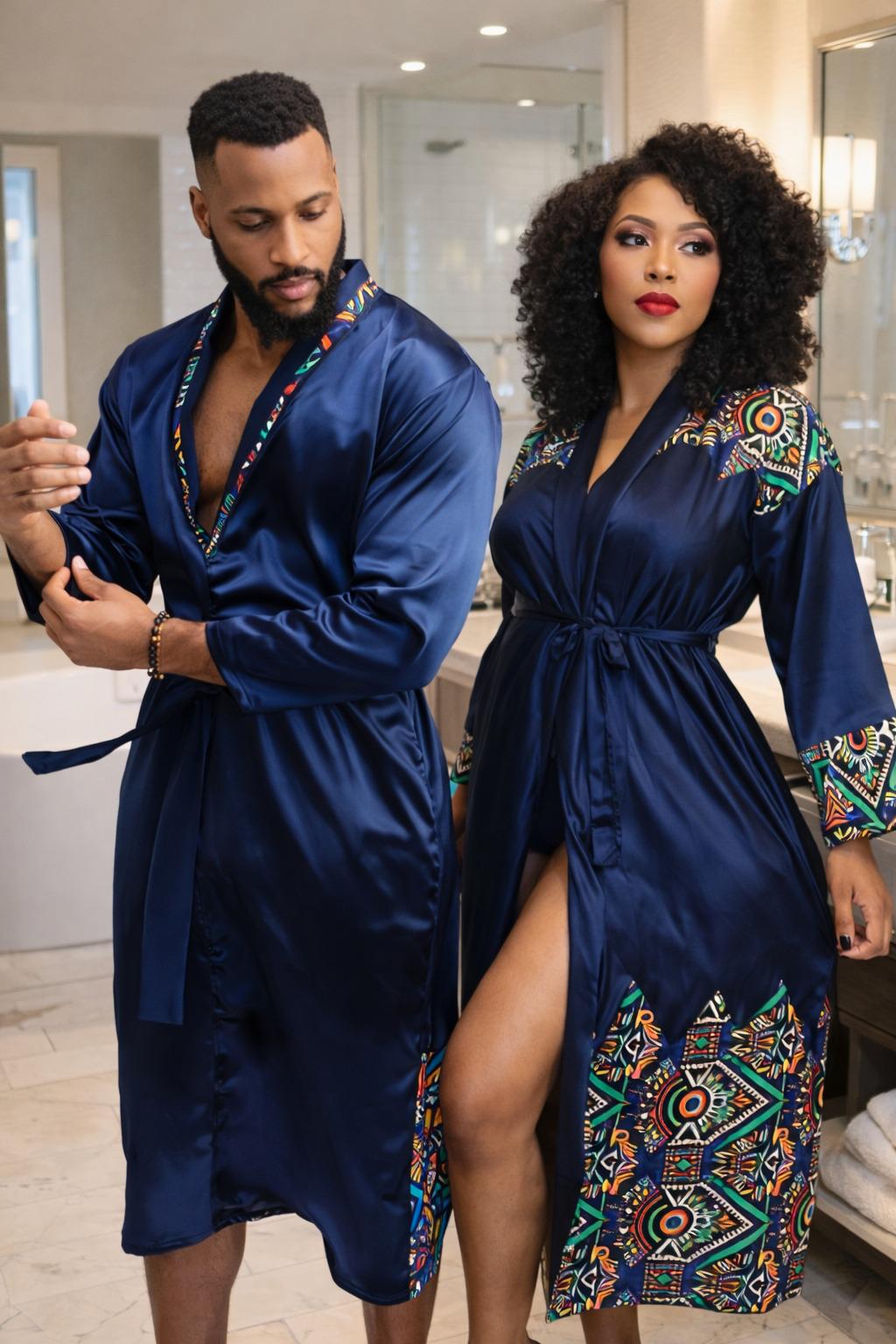 African Men Dress, Men Silk Robe, African Dresses, Silk Robe Dress ...