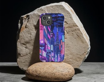 Japanese iPhone Case Japan Trendy iPhone 13 12 11 XR 8 Case Purple