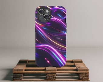 Quantum Pulse Phone Case for iPhone 15 Pro Max, 14 Plus, 13, 12, 11, XR & Samsung S24, S23, S22, S21 Plus, Google Pixel 8 Pro, 7, 6