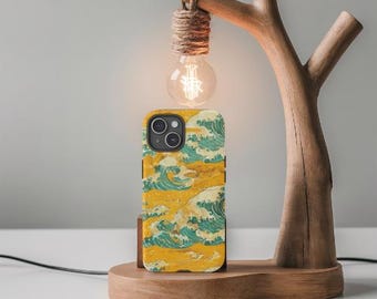 Funda para teléfono Sunlit Waves para iPhone 15 Pro Max, 14 Plus, 13, 12, 11, XR y Samsung S24, S23, S22, S21 Plus, Google Pixel 8 Pro, 7, 6