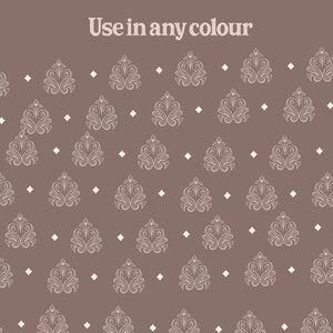 Coquette Seamless Pattern Brushes for Procreate! Vintage, Retro,Baroque Patterns, Lines, Floral, Wallpaper, Antique Hand Drawn(download) image 9