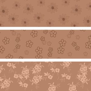 Coquette Seamless Pattern Brushes for Procreate! Flower Wallpaper, Botanical Lines, Floral, Vintage Floral Bouquets instant download) image 9