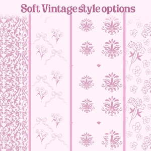 Coquette Seamless Pattern Brushes for Procreate! Patterns, Bows, Lines, Floral, Vintage Patterns for Beginners (instant download) image 6