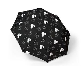 Mickey Mouse Disney Compact Umbrella | Foldable Rain Umbrella