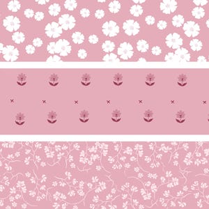 Coquette Seamless Pattern Brushes for Procreate! Flower Wallpaper, Botanical Lines, Floral, Vintage Floral Bouquets instant download) image 11